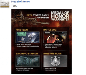 Bild verrät Details zur Medal of Honor: Warfighter Beta im Oktober